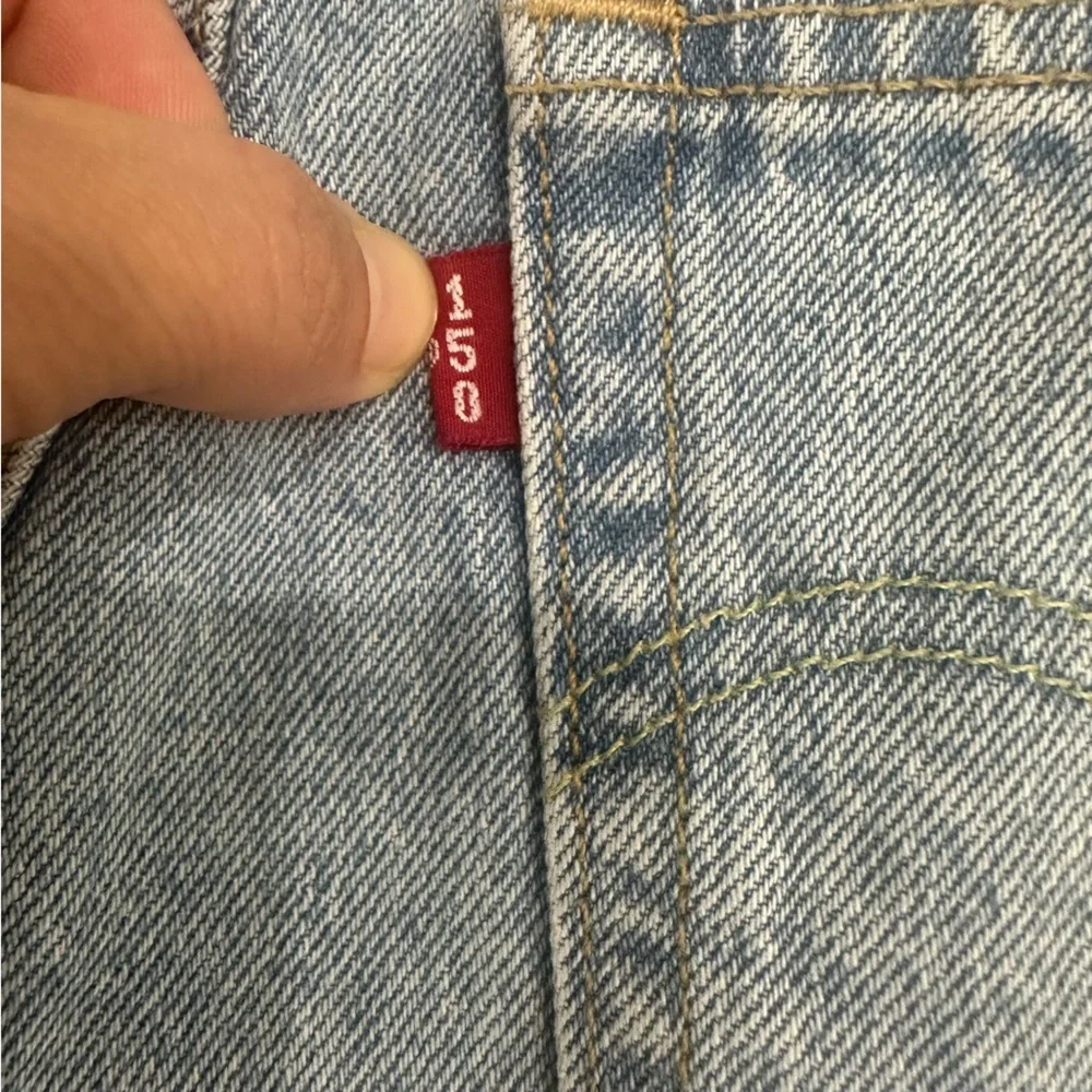 Levi's Premium 150 Anniversary Shorts Women Sz 29 501 Original Fit Patched Big E